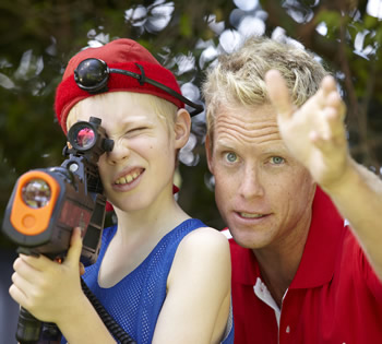 home laser tag parties