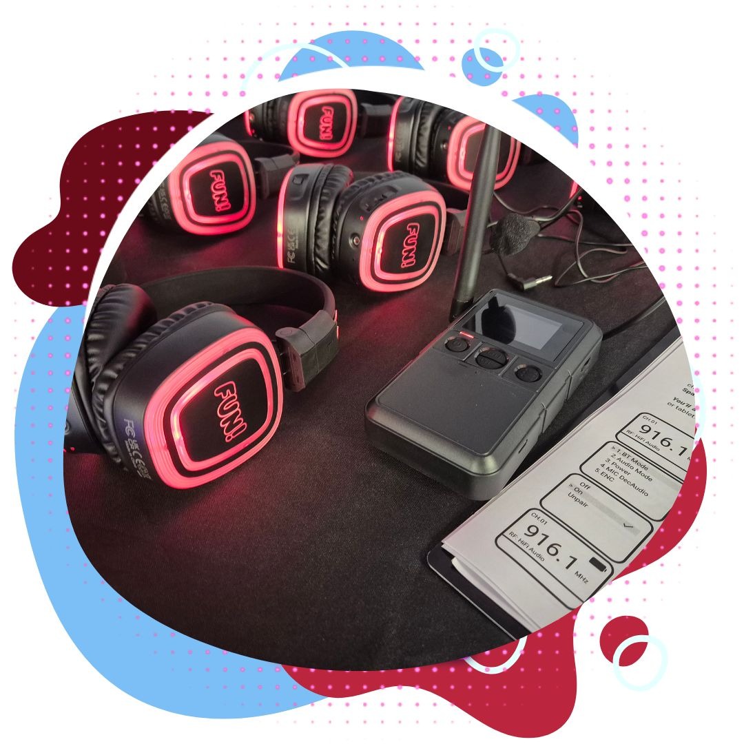 silent disco kit