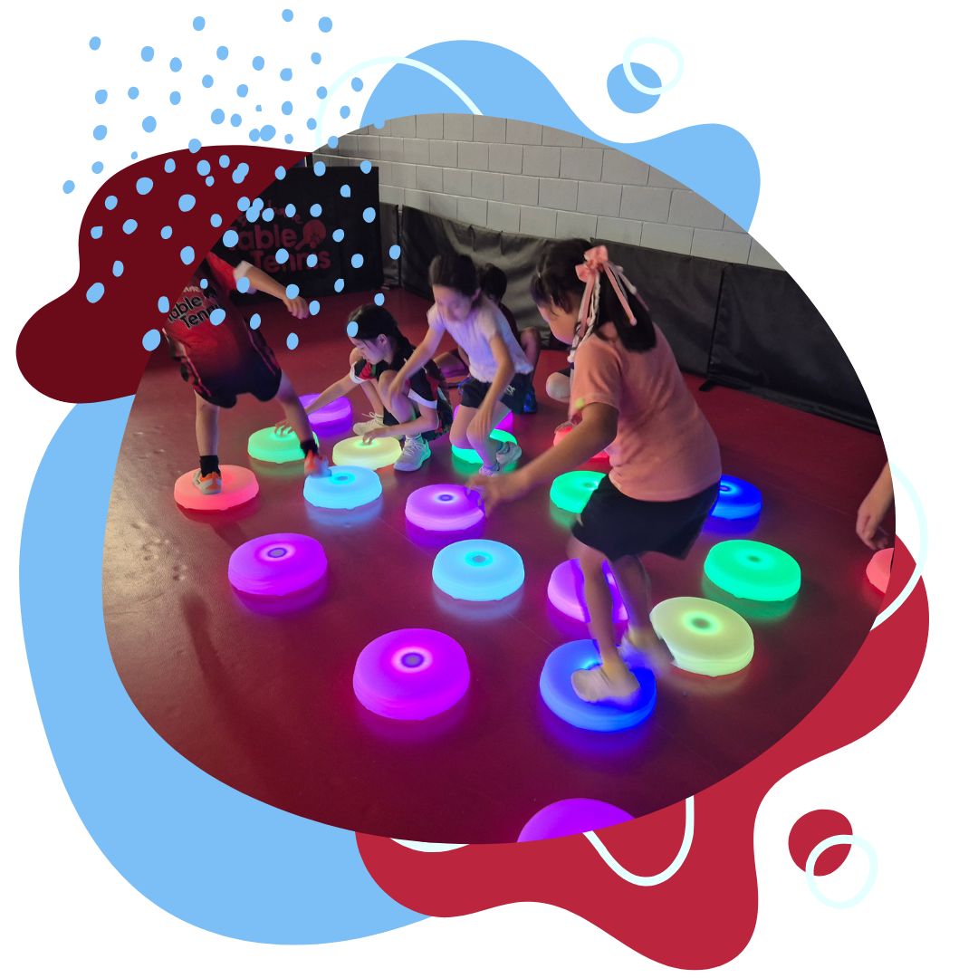 girls playing blink
