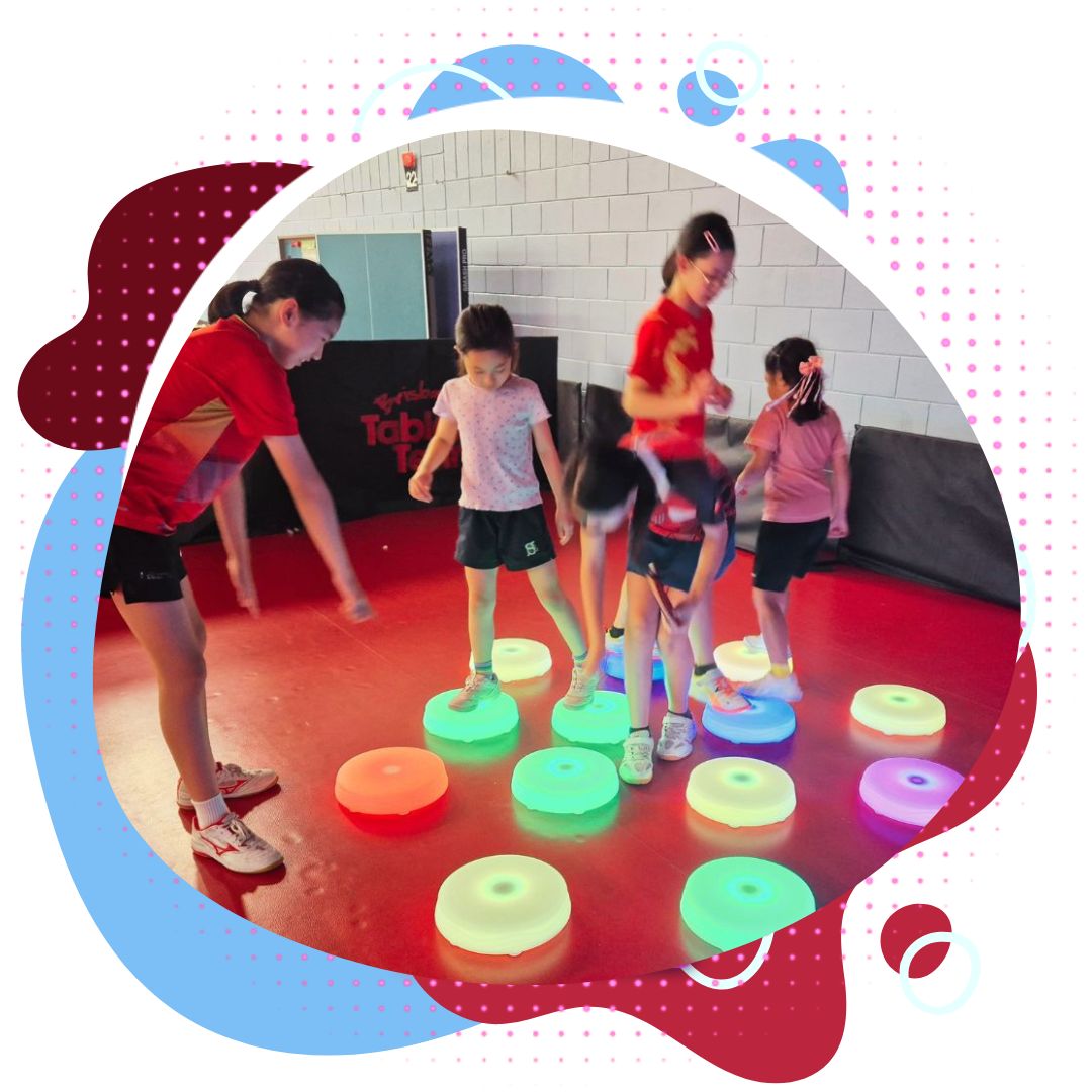 girls playing blink