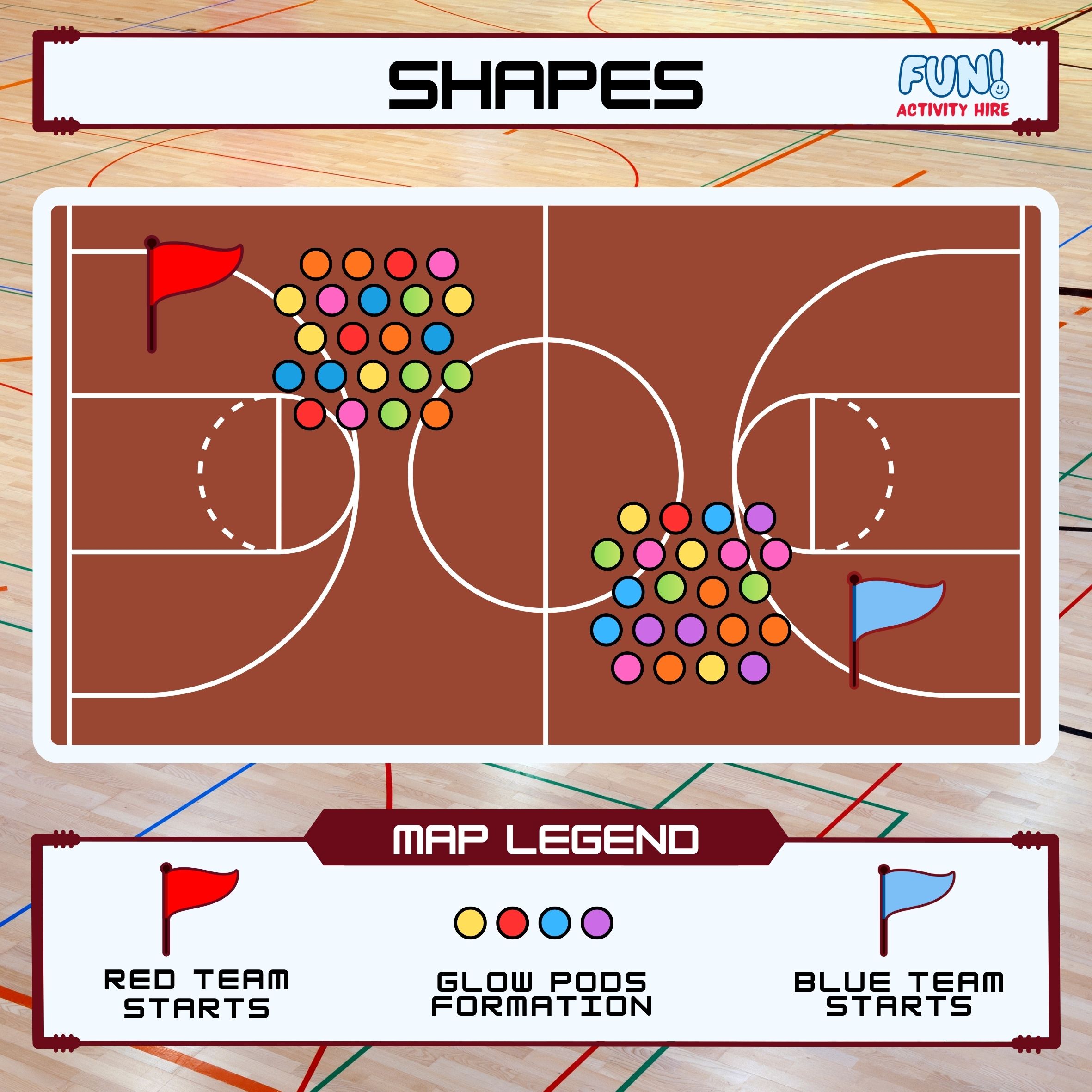 Glow Pod Game Colour Shift map